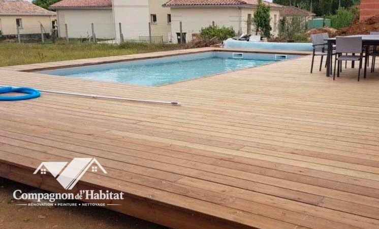 Aménagement extérieur à Pessac - Compagnon de l'Habitat